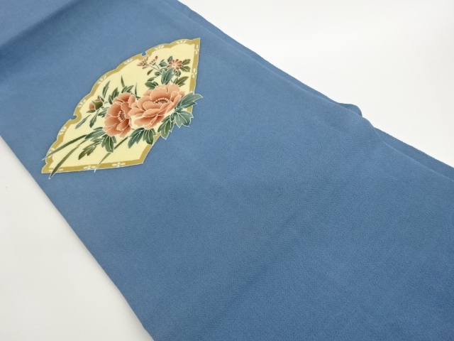 JAPANESE NAGOYA OBI / CHIRIMEN / ABSTRACT JIGAMI PATTERN